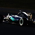 Lewis Hamilton, Mercedes: F1 testing Barcelona