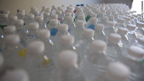Flint family uses 151 bottles of water per day
