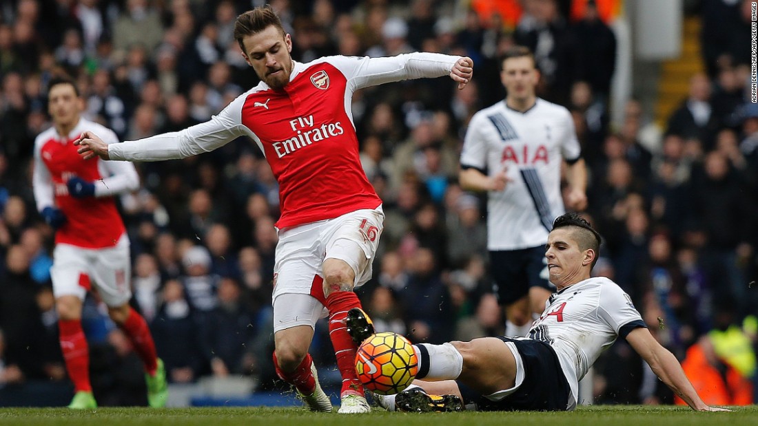 With both teams vying for the EPL title, Tottenham Hotspur and Arsenal faced-off in one of the most crucial north London derbies in years at White Hart Lane Saturday. 