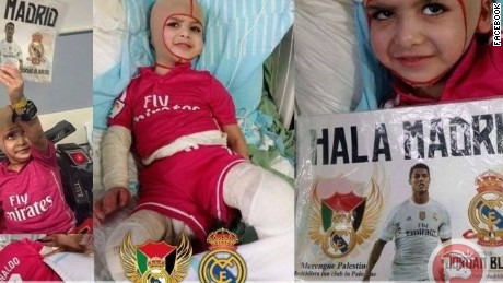 Palestinian boy to meet his Real Madrid heroes