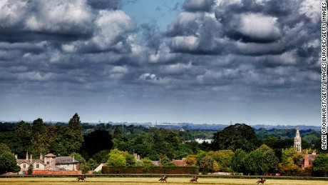 Newmarket Heath is the epicenter of flat racing in England.