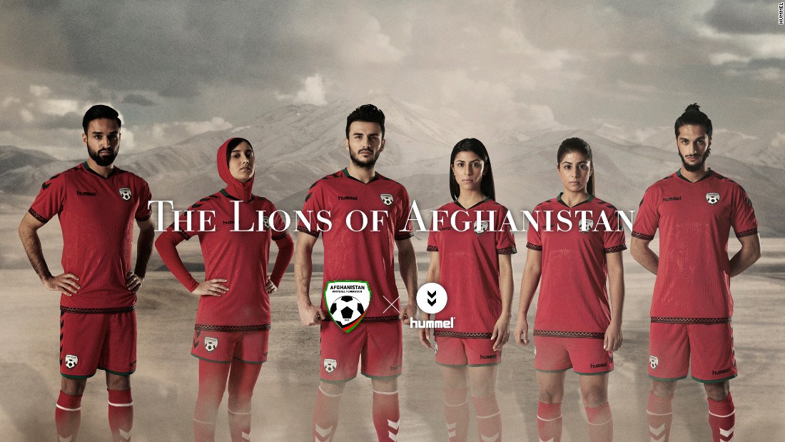 The Afghanistan national football team has unveiled images of its new jersey, with the women&#39;s version including a hijab. It was revealed to the public on International Women&#39;s Day.