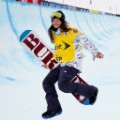 Kelly Clark snowboarding 