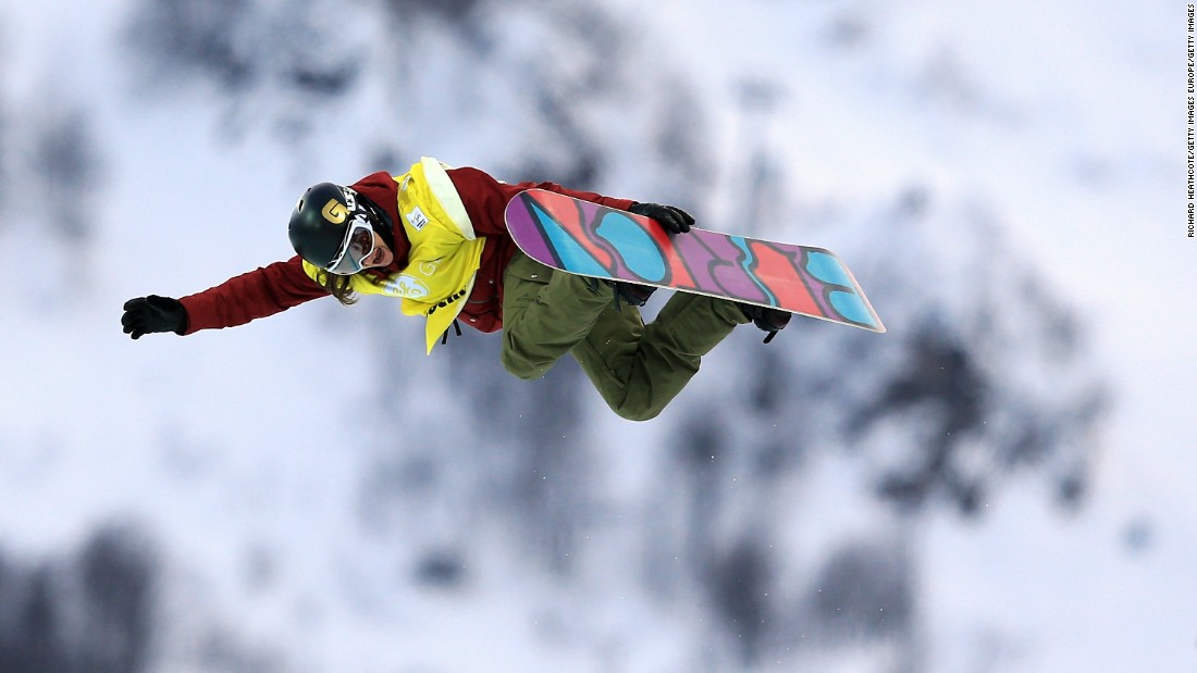 Kelly Clark -- the most decorated snowboarder in the history of the women&#39;s halfpipe competition -- says snowboarding is &quot;a calculated risk.&quot; &quot;What would be scary or very risky for other people, isn&#39;t necessarily in our shoes,&quot; she says. 