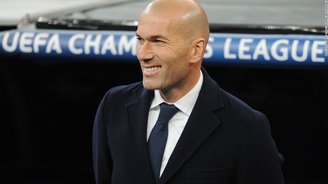 Zinedine Zidane marked his Champions League home debut as coach of Real Madrid with a convincing 2-0 win. Zidane scored the winner in the 2002 Champions League final for Madrid. 