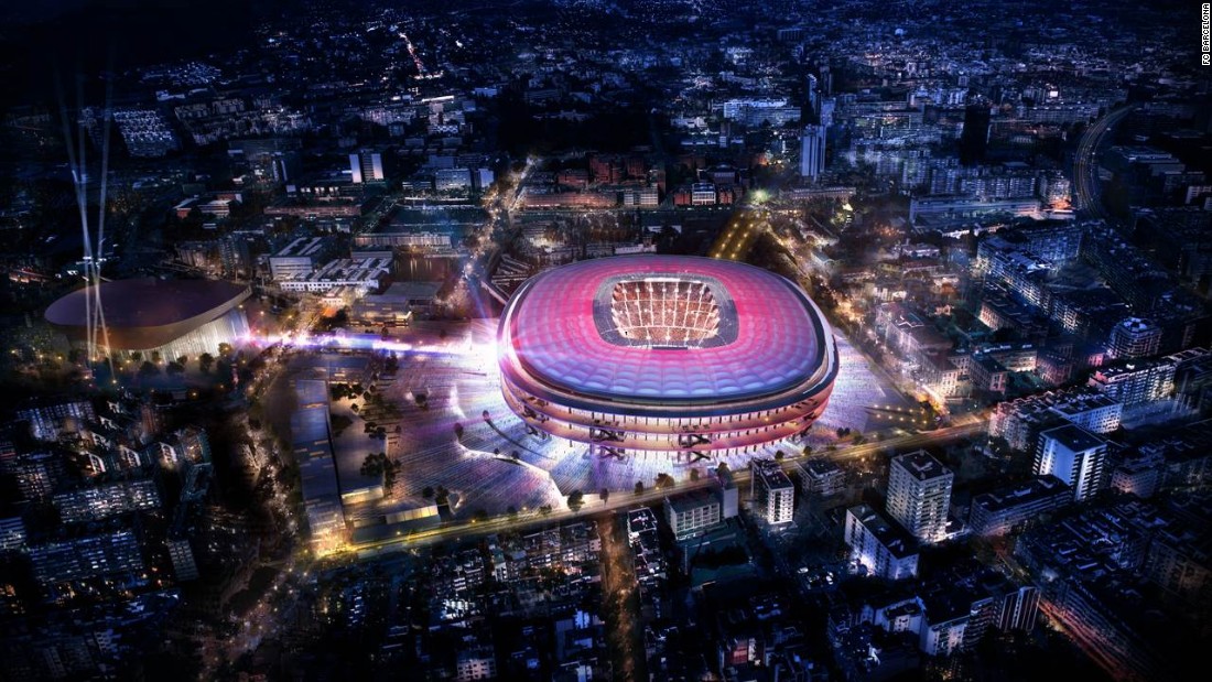 The Camp Nou stadium, home to Spanish champion Barcelona, is getting an upgrade and the club has released images of the new design. Work is due to completed in the 2021/22 season. &quot;The proposal stands out for being open, elegant, serene, timeless, Mediterranean and democratic,&quot; a club statement said.