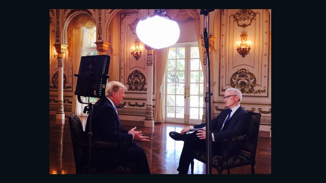 donald trump interview new york