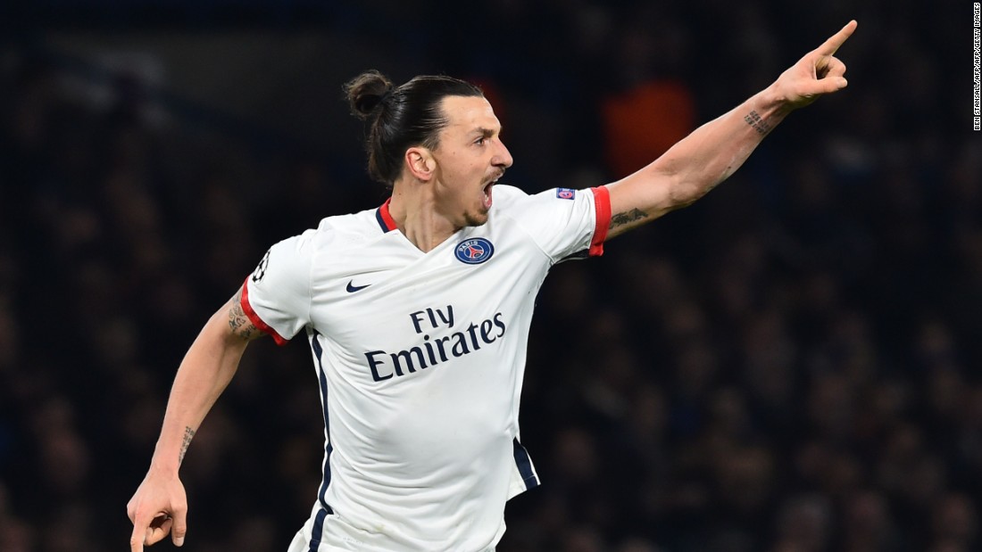 Zlatan Ibrahmovic was the star of the show as Paris Saint-Germain booked its place in the quarterfinals of the Champions League. The forward scored one and set up the other in a 2-1 win at Chelsea.