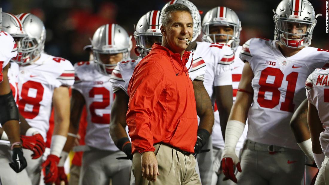 Urban Meyer, head coach of the Ohio State Buckeyes and one of the most public figures in the state, has endorsed Ohio governor John Kasich.