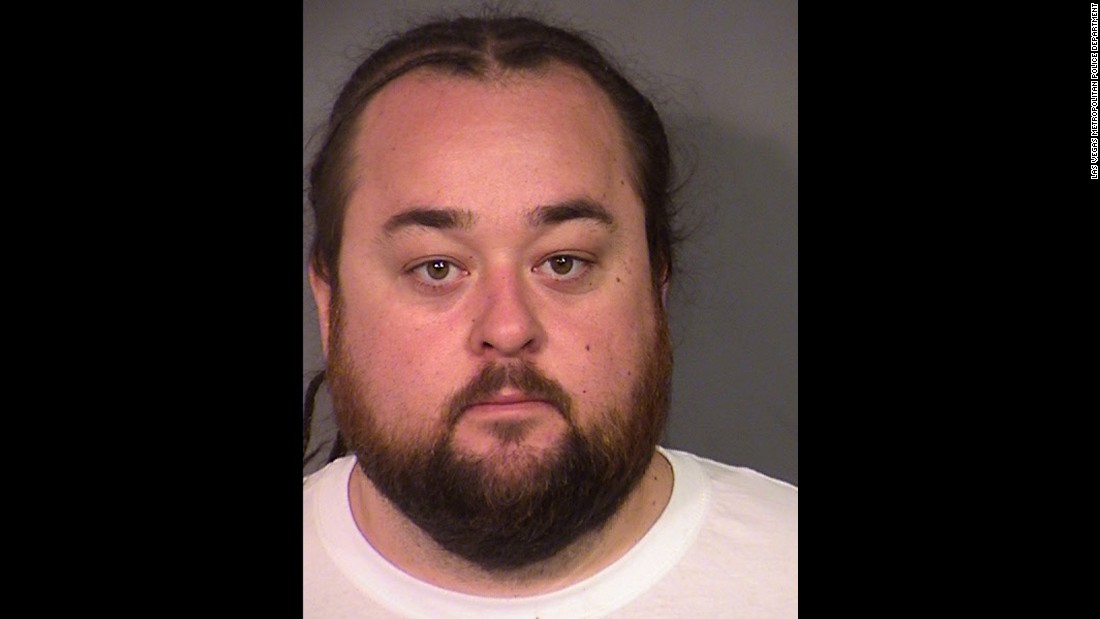 Austin Lee Russell, aka &quot;Chumlee&quot; from the TV show &quot;Pawn Stars,&quot; was arrested Wednesday, March 9, in Las Vegas. He was charged with possession of a firearm and numerous narcotics charges.