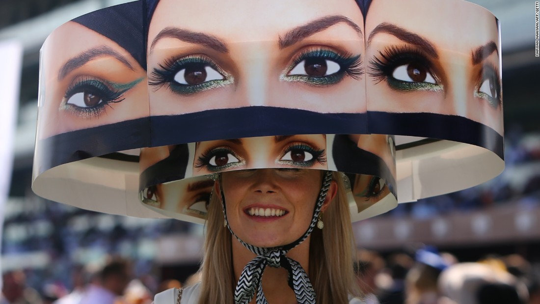 Punctuated by lavish parties, the month-long equine carnival attracts an international crowd of spectators, some sporting statement head wear.
