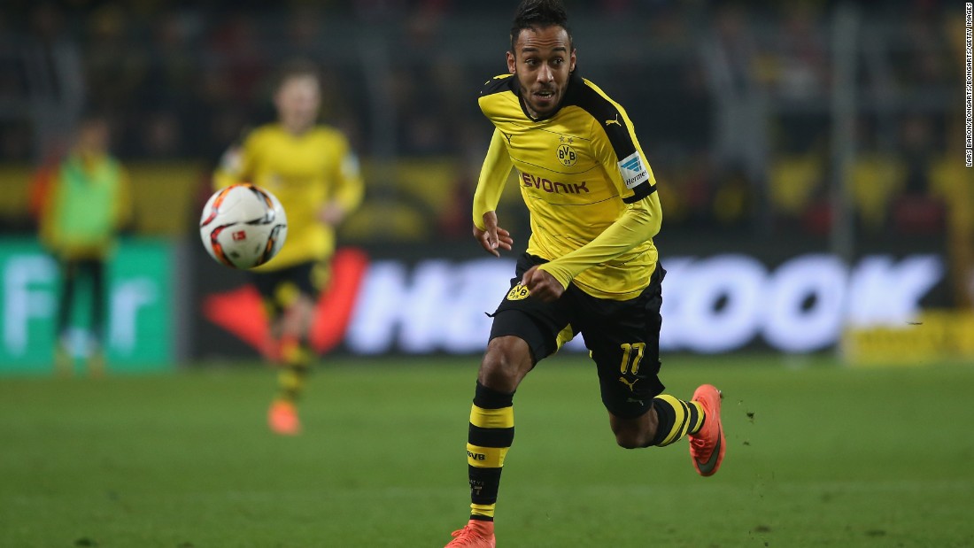 Borussia Dortmund&#39;s Pierre-Emerick Aubameyang has been one of the outstanding players of the season both in German and in European football this season.