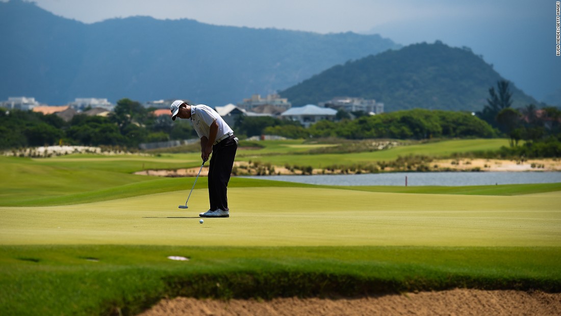 Rio&#39;s Olympic golf course is up and running after a test event ahead of next summer&#39;s Games was staged this week.