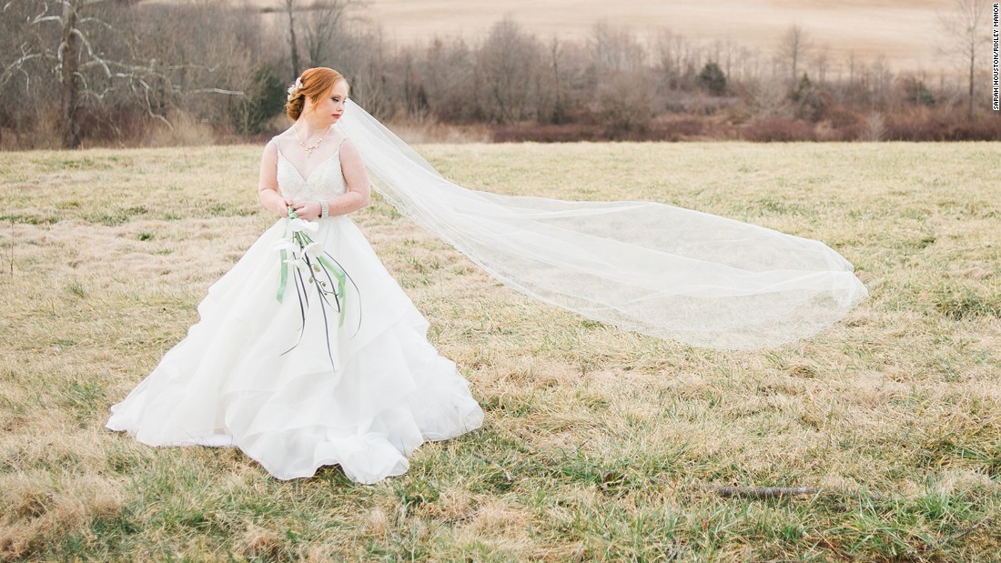 Model With Down Syndrome Stars In Elegant Wedding Photo Shoot Cnn 