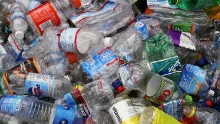 What happens to the discarded plastic?
