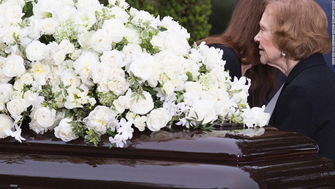 Funeral For Former First Lady Nancy Reagan