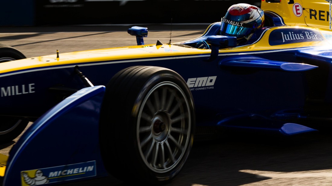 Sebastian Buemi was moved up to second behind Belgium&#39;s Jerome D&#39;Ambrosio, and the Swiss driver leads the championship by 22 points from Brazil&#39;s di Grassi after five rounds of the 11-race series. 