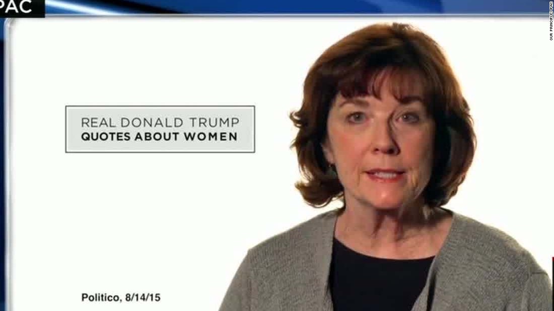 Anti Trump Ad Shows Women Reading Trump Comments Cnn Video 4649