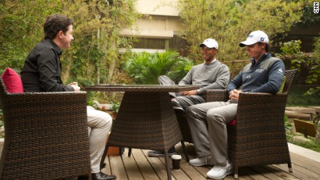 Shane O&#39;Donoghue sits down with Tiger Woods and Rory McIlroy in China.