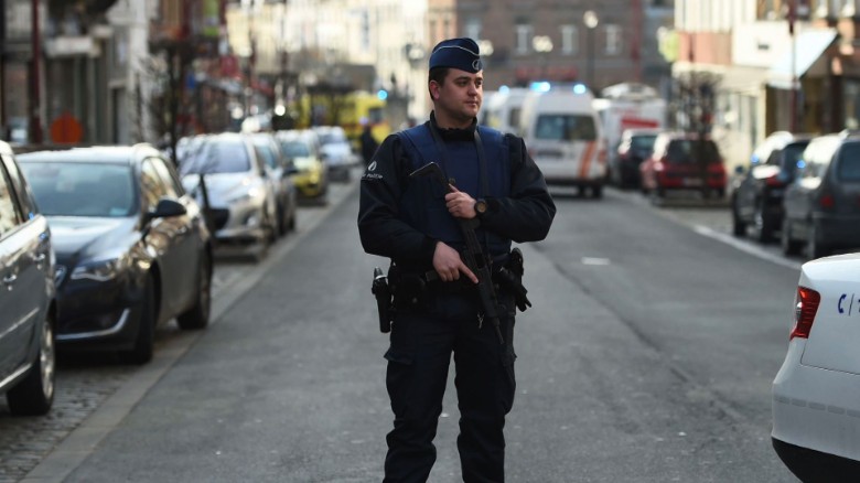 Gunfire at raid tied to Paris attacks