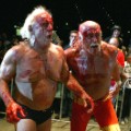 Hulk Hogan and Rick Flair 