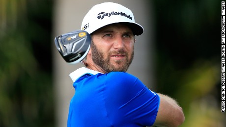 American Dustin Johnson was the longest hitter on the PGA Tour in 2015.