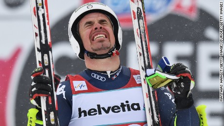 Peter Fill clinched his first downhill title after placing 10th in Wednesday&#39;s finale.