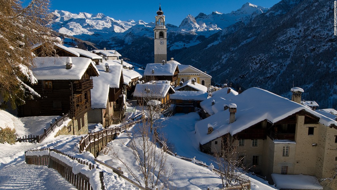 &lt;strong&gt;Champoluc (Italy):&lt;/strong&gt; The westernmost valley of the Monterosa ski area -- with 180 kilometers of groomed runs -- Champoluc is only an hour by road from Turin but offers an amiable Italian backwater off the main Aosta Valley.