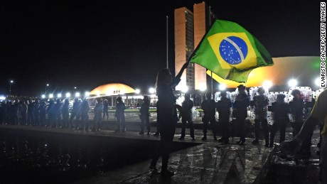 Mass anti-government protests in Brazil