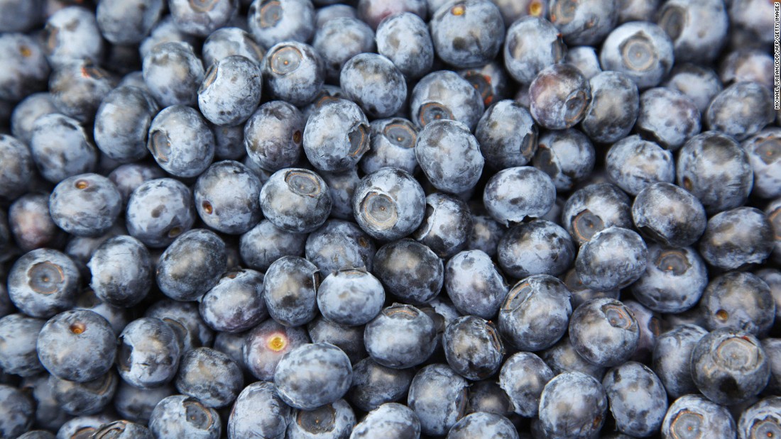 Hailed as a superfood, blueberries are packed with antioxidants and phytoflavinoids, and are also high in potassium and vitamin C.
