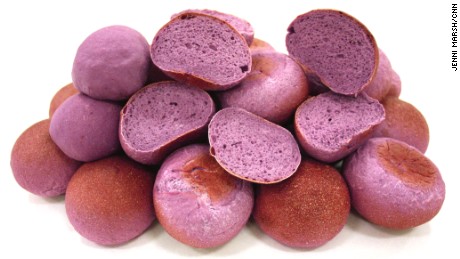 Purple bread is digested 20% slower than normal white bread.