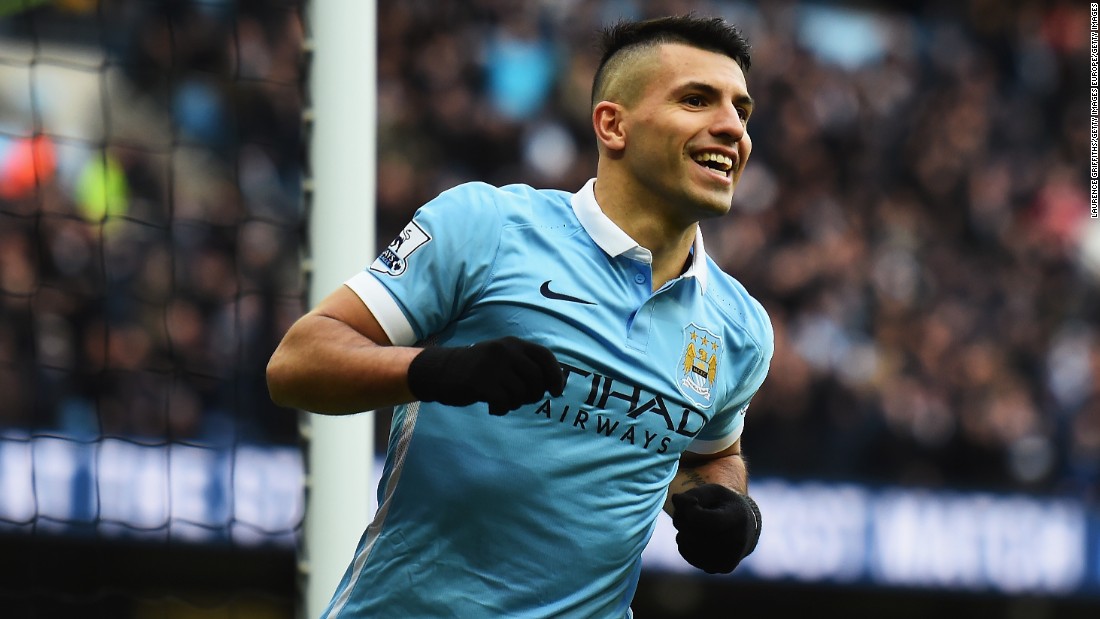 Sergio Aguero&#39;s Manchester City is into the quarter-finals for the first time. 