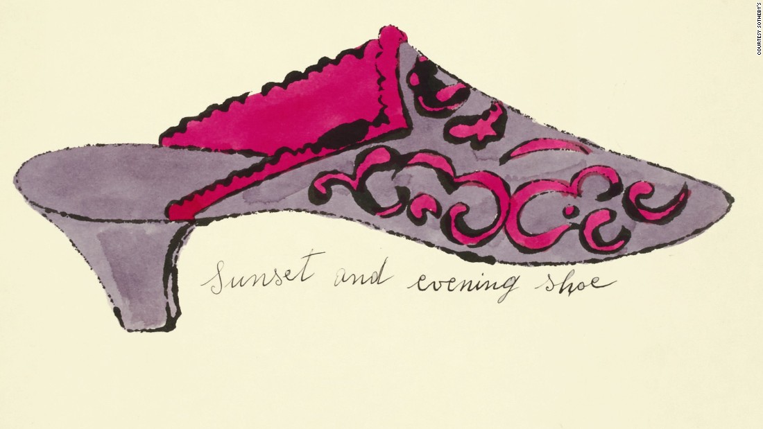 Andy Warhol's playful shoe designs Style