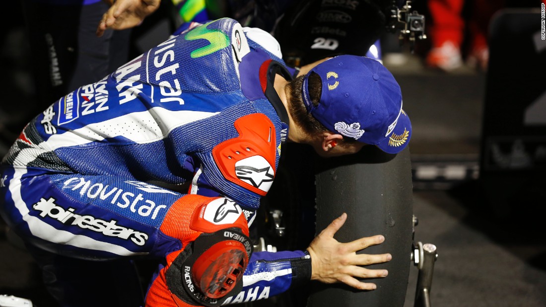 It was all about Lorenzo in the end, though, as the reigning champion crossed the line with seconds to spare.