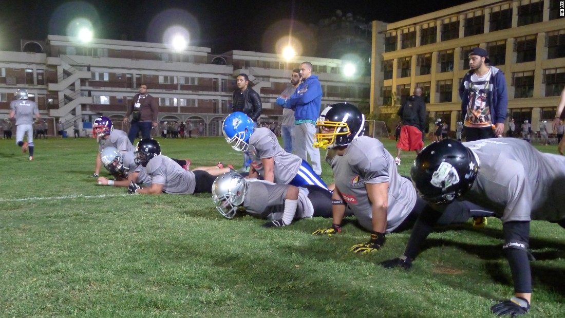 Amateur players who failed to hit the practice tackling bag properly had to do pressups as a punishment.