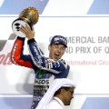 MotoGP: Lorenzo lifts trophy in Qatar