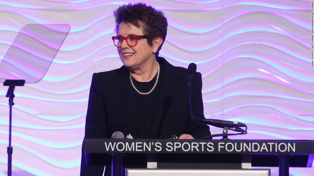 Billie Jean King, founder of the WTA and a tireless advocate for equal rights, was another who criticized Moore. &quot;Disappointed in  Raymond Moore comments,&quot; the 12-time grand slam singles champion tweeted. &quot;He is wrong on so many levels.&quot;
