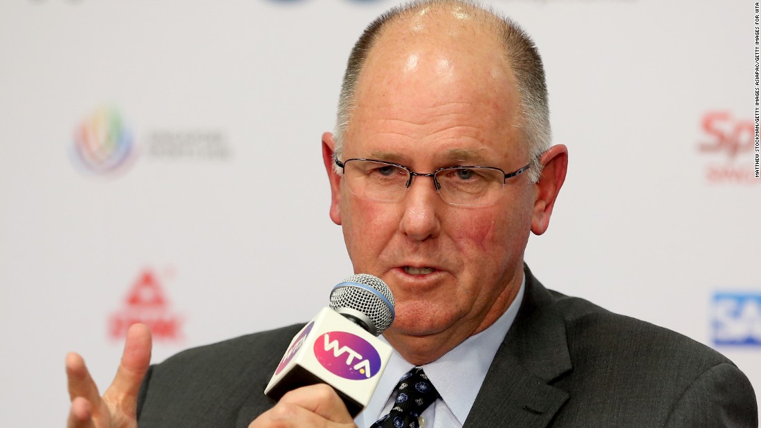WTA CEO Steve Simon expressed his &quot;surprise&quot; at Moore&#39;s comments. He used to work with Moore in Indian Wells prior to leaving for the WTA. &quot;I was caught by surprise like everyone else,&quot; he said. 
