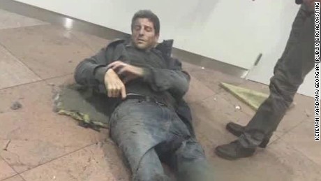 Father of Brussels attack survivor speaks to CNN