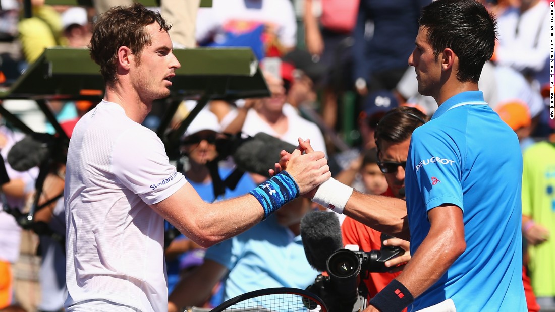 Federer and Nadal have been replaced at the top of the game by Djokovic, right, and Murray, left. Djokovic won the first two majors this year, while Murray won Wimbledon and the Olympics. 