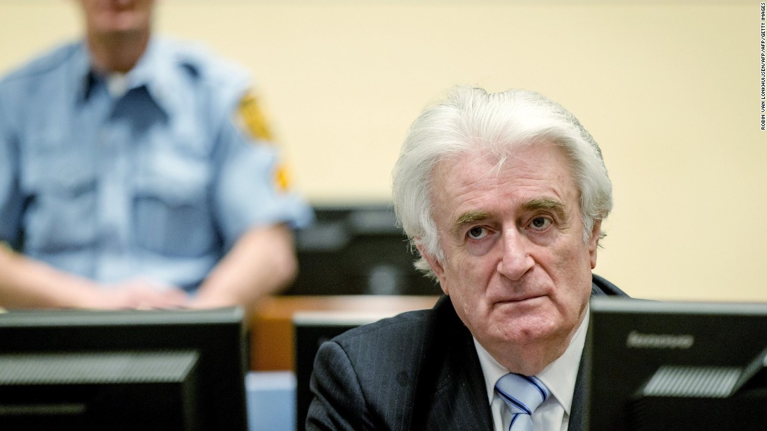 The 'Butcher of Bosnia' Radovan Karadzic will serve his genocide sentence in a UK prison