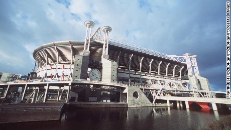 The Amsterdam Arena in the Netherlands which could be renamed in honor of Johan Cruyff.