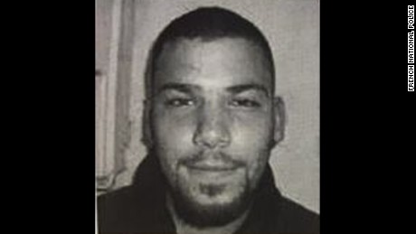 A bulletin distributed by the French National Police depicts Naim al Hamed. 