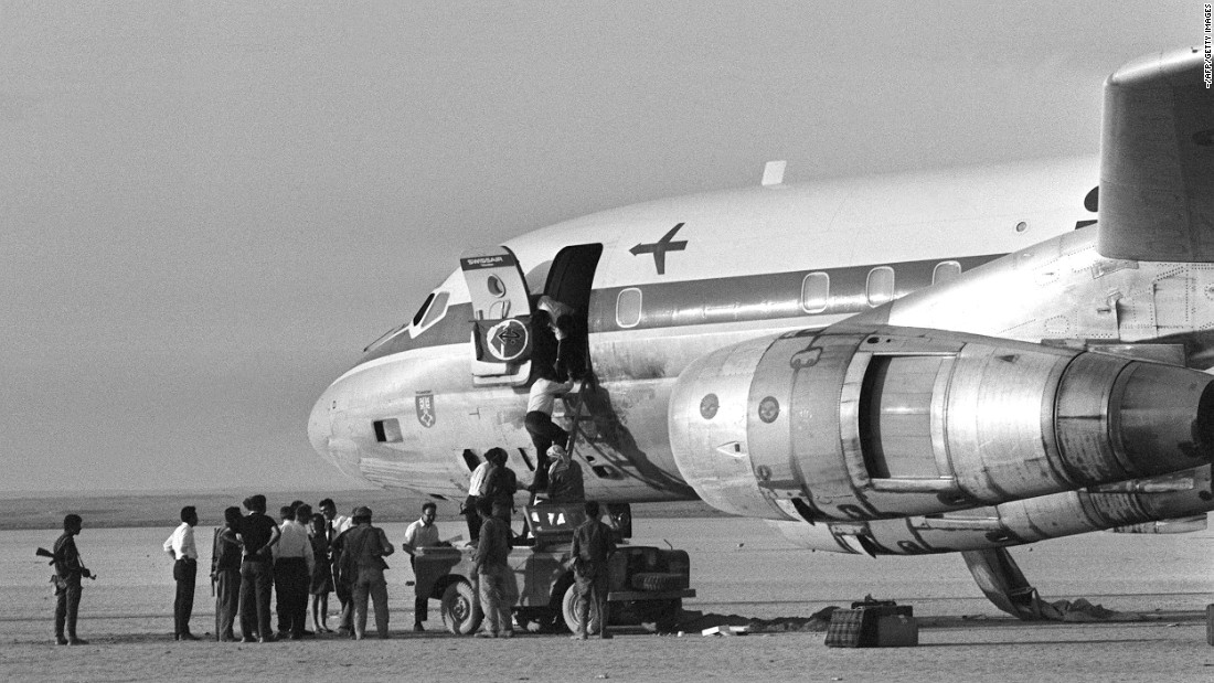 A Swissair plane was hijacked in September 1970 by the Popular Front for the Liberation of Palestine. The group hijacked four planes.
