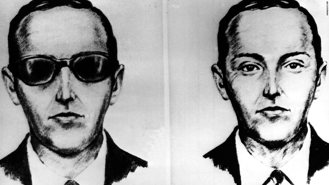 This FBI sketch shows one of America&#39;s most famous skyjackers, a man called &quot;D.B. Cooper&quot; who bailed out of a Boeing 727 in 1971 and vanished with $200,000 in ransom. He was never caught and &lt;a href=&quot;http://www.cnn.com/2016/07/12/world/d-b-cooper-fbi-closes-case/index.html&quot; target=&quot;_blank&quot;&gt;the FBI announced&lt;/a&gt; in 2016 it was closing the case after 45 years.