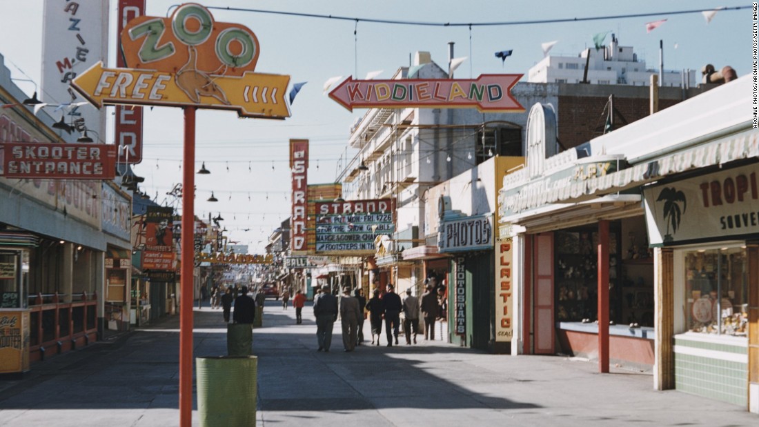 Long Beach originally made its name as a seaside resort in the first half of the 20th Century with &quot;The Pike&quot; promenade a famous stop for Californian tourists. &quot;It&#39;s the place to be,&quot; says Andretti.