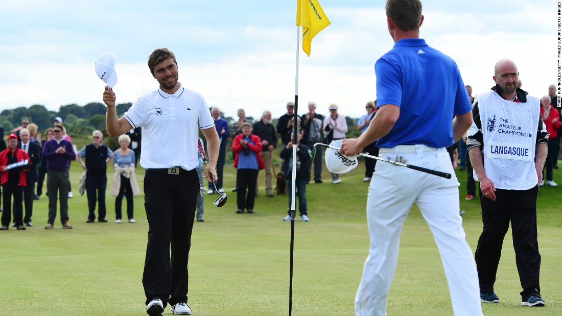 The 20-year-old Frenchman qualified for the Masters after winning the British Amateur at Carnoustie in June, beating Scotland&#39;s Grant Forrest to the title. The Masters will be Langasque&#39;s last tournament before turning professional.
