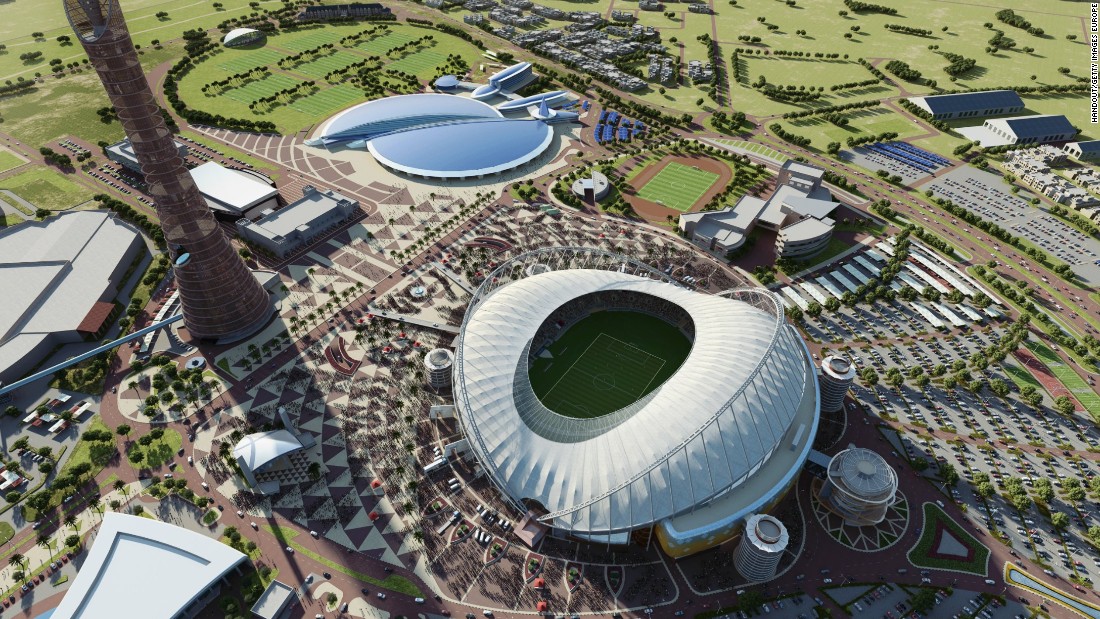 The Khalifa International Stadium &quot;will fit 40,000 spectators and be completely cooled, including the field of play, all seats and concourses,&quot; soccer&#39;s world governing body FIFA said in September 2015. But what&#39;s the human cost of this World Cup venue&#39;s construction?