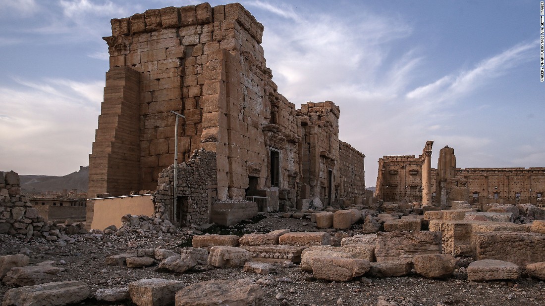 &lt;strong&gt;After:&lt;/strong&gt; The Temple of Bel on March 27.