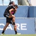 Portia Woodman: Carried off during Brazil sevens 